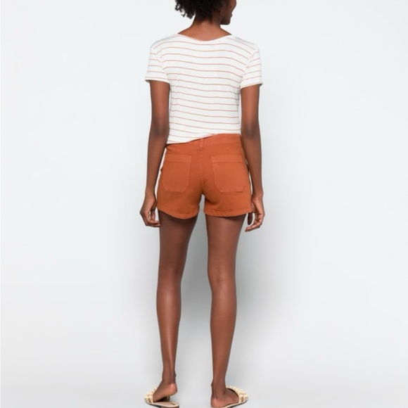 Studio Blue Mid Rise Utility Short - Picture 2 of 8